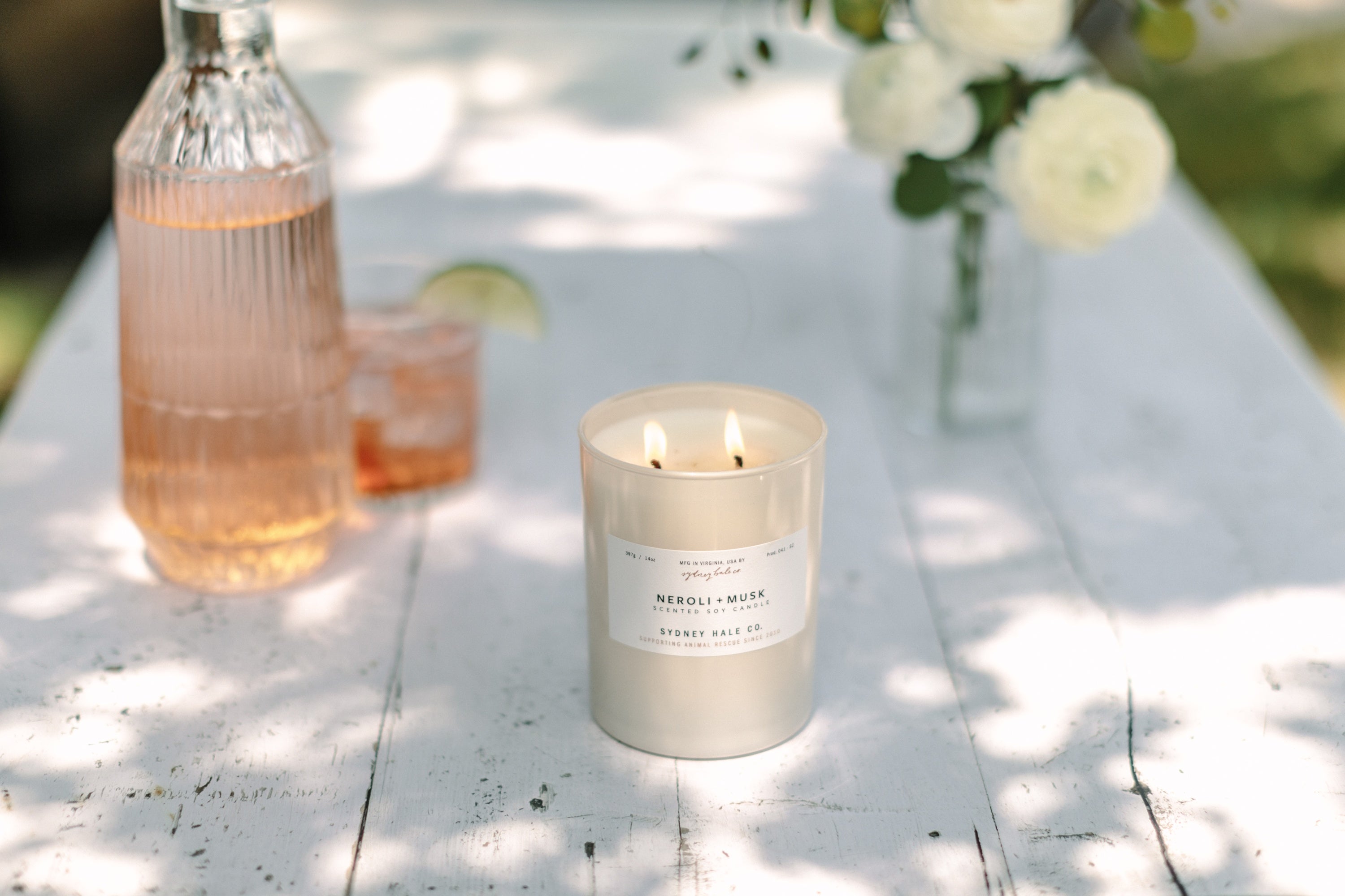 Sydney Hale Neroli + Musk 14 oz. candle
