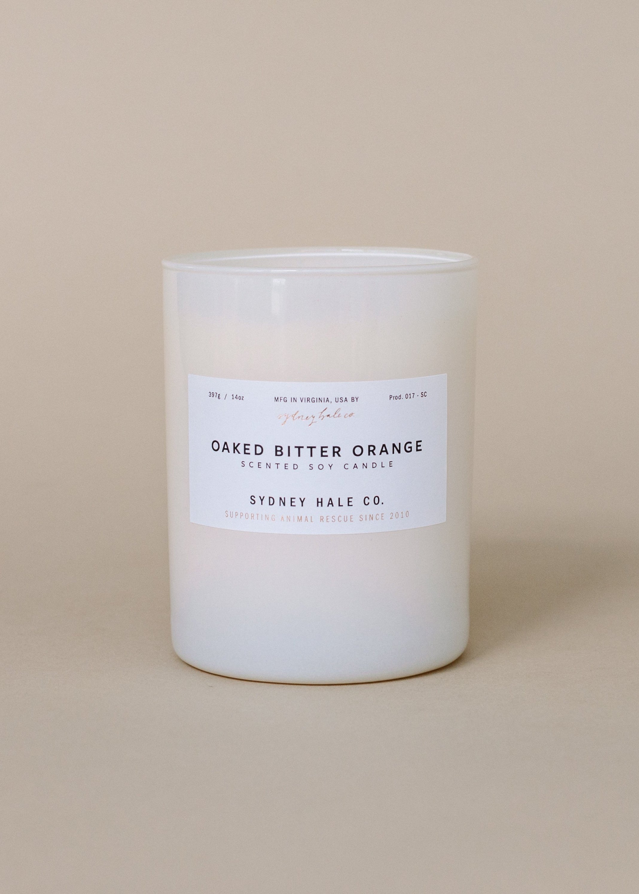 Sydney Hale Oaked Bitter Orange 14 oz. candle