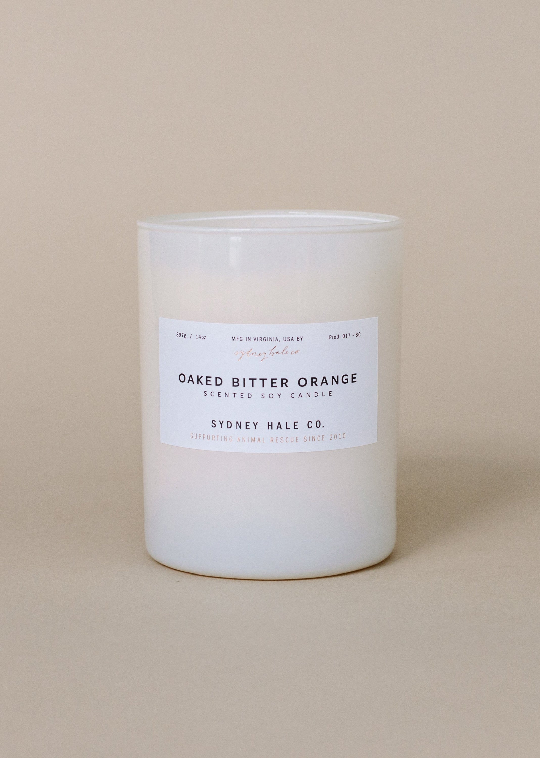 Sydney Hale Oaked Bitter Orange 14 oz. candle