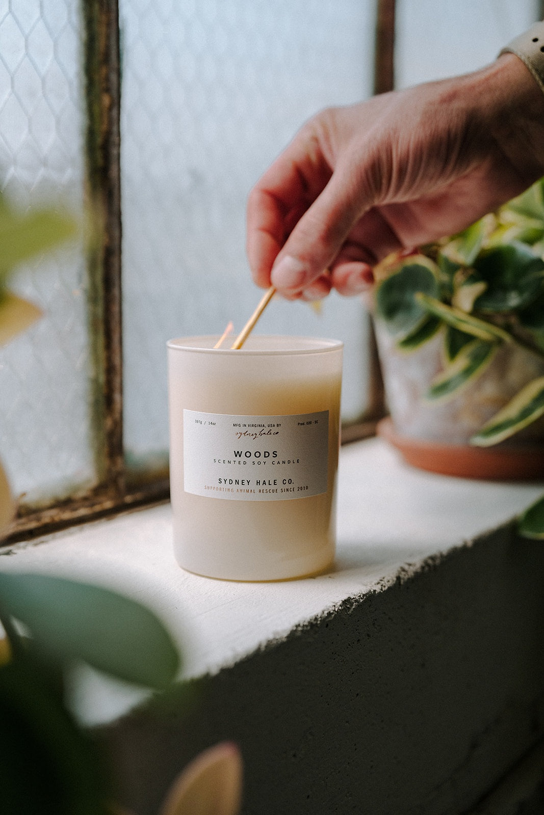 Sydney Hale Woods 14 oz. candle