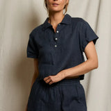 Tabitha Collard Tee - Navy