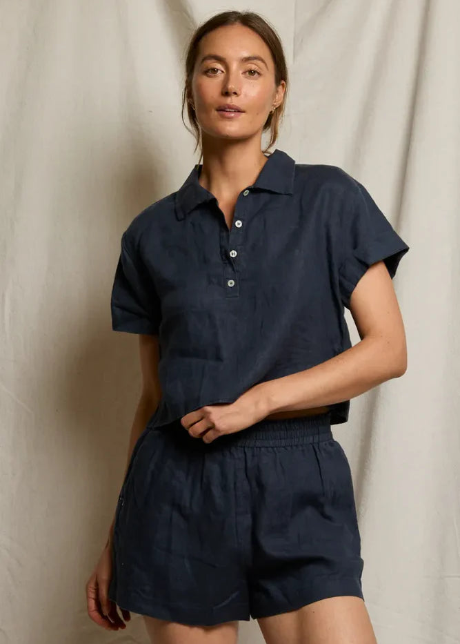 Tabitha Collard Tee - Navy