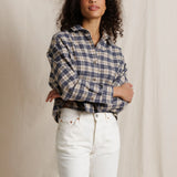 Tate Button Down Shirt - Sugar Plaid