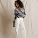 Tate Button Down Shirt - Sugar Plaid