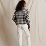 Tate Button Down Shirt - Sugar Plaid