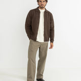 Mohair Button Up Knit - Chocolate
