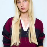 Varsity Sweater - Maroon / Navy