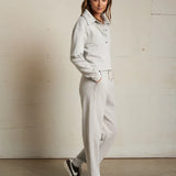 Vinny 3/4 Sweatshirt - Silver