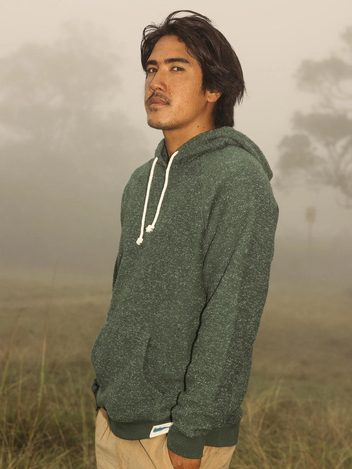 Whale Patch Pullover - Forest