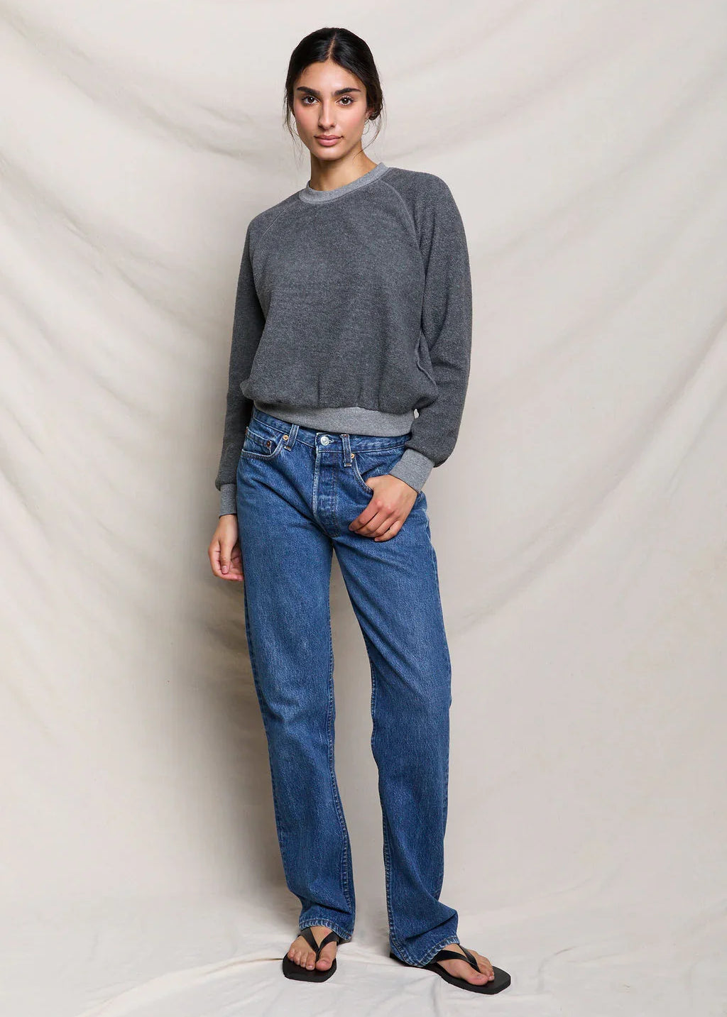 Ziggy Sweatshirt - Dark H Grey