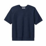 Kennedy Fleece Short Sleeve - Navy