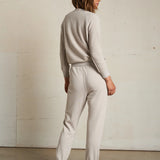 Ziggy Shrunken Crewneck Sweatshirt - Silver