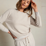 Ziggy Shrunken Crewneck Sweatshirt - Silver