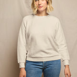 Ziggy Shrunken Crewneck Sweatshirt - Sugar