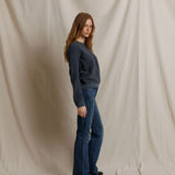 Ziggy Shrunken Crewneck Sweatshirt - Turbulence