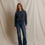 Ziggy Shrunken Crewneck Sweatshirt - Turbulence