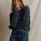 Ziggy Shrunken Crewneck Sweatshirt - Turbulence