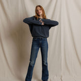Ziggy Shrunken Crewneck Sweatshirt - Turbulence