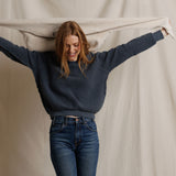 Ziggy Shrunken Crewneck Sweatshirt - Turbulence