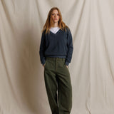 Akira Barrell Leg Utility Pant - Dark Olive