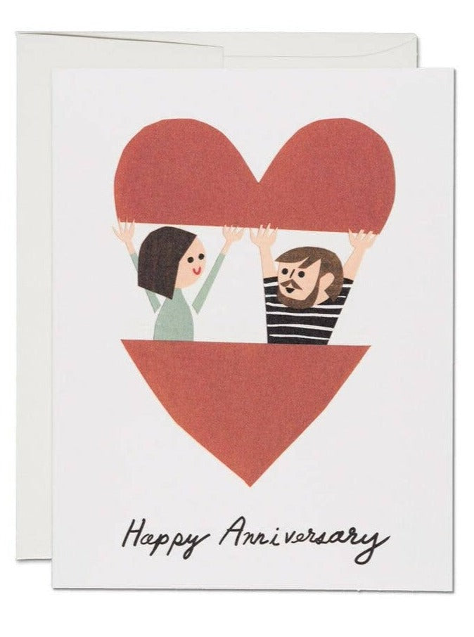In the Heart Anniversary Card