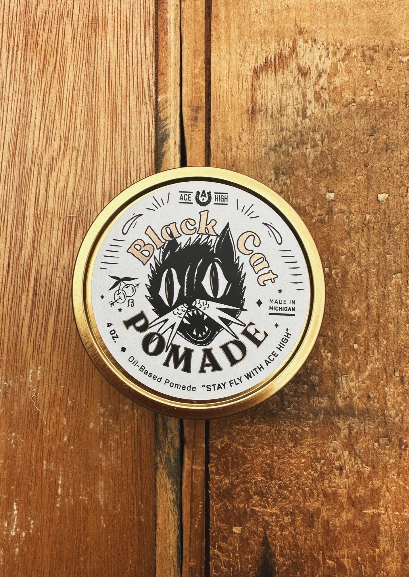 Black Cat Pomade Tin