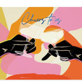 Let's Cheers - Congrats Card