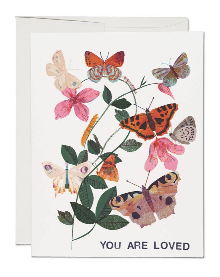 Flutter Love Greeting Card