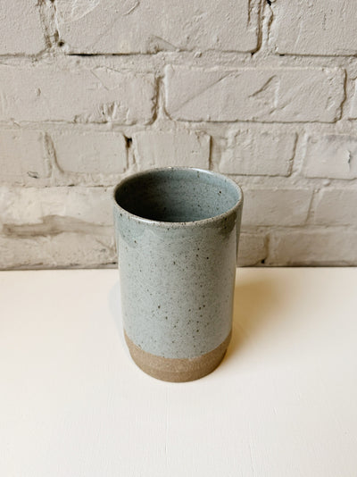 Utensil Crock / Flower Vase - Dark Grey Speckle