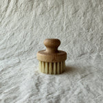 Wood face brush