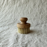 Wood face brush