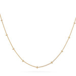 Delicate gold necklace