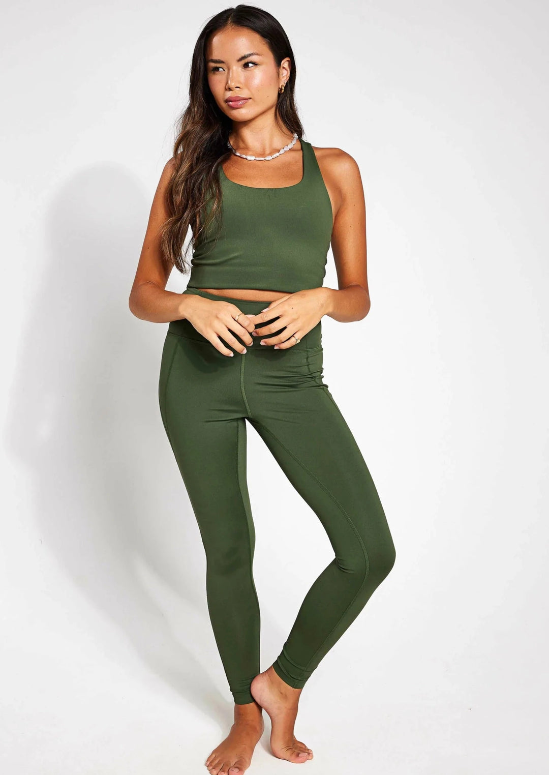 GIRLFRIEND COLLECTIVE Compressive leggings in Green