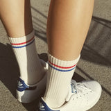 Boyfriend Socks - Milk