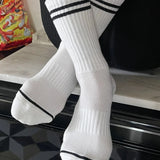 Boyfriend Socks - Classic White