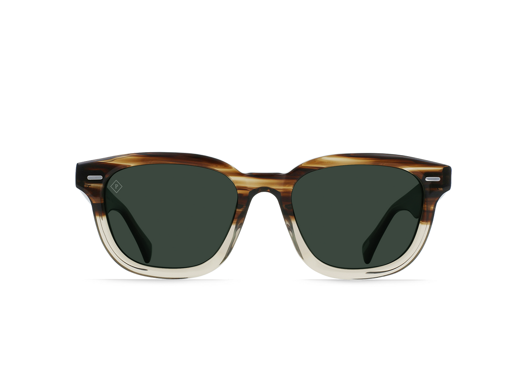 Myles Sunglasses - Marin/ Green Polarized