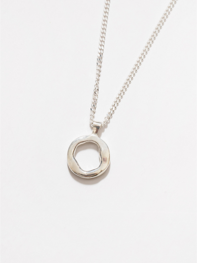 Organic Necklace - Silver