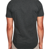 Reworked Short Sleeve Shirt -  Charcoal