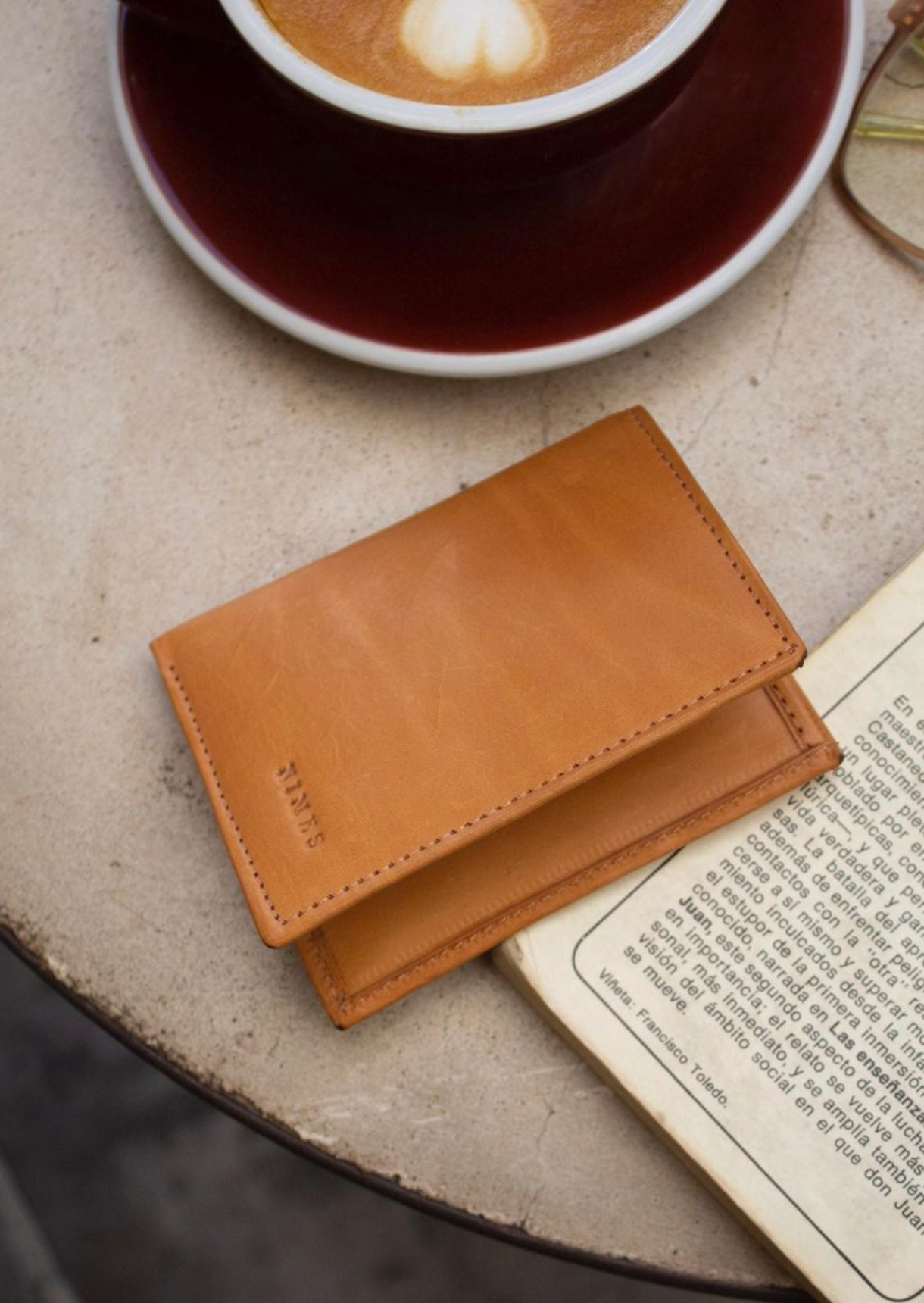 Conde Wallet - Saddle