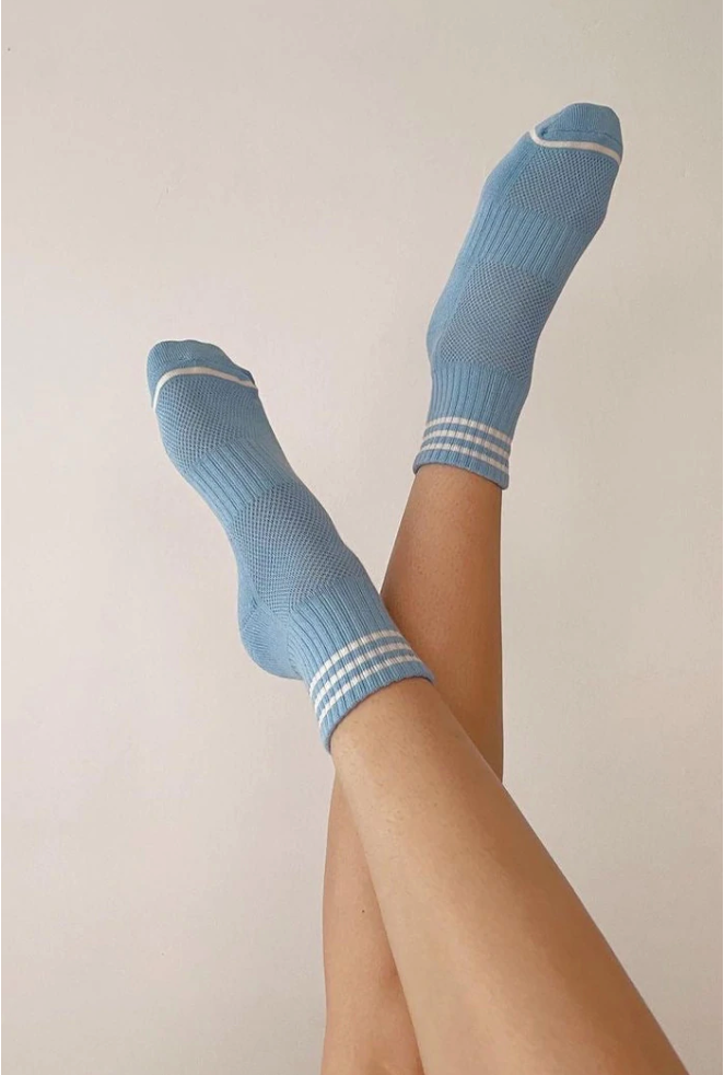 Girlfriend Socks - Parisian Blue