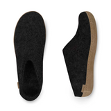 Women's Slip-on Slippers - Charcoal