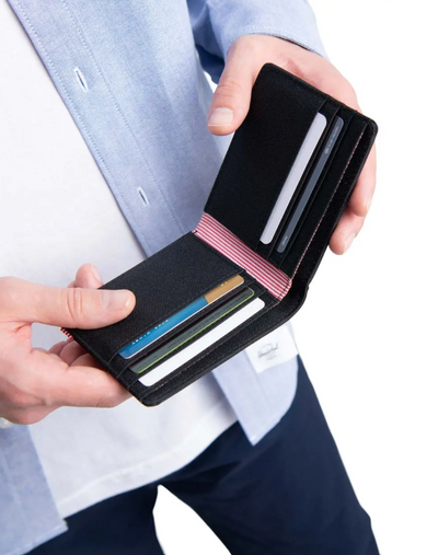 Black Bi-fold wallet