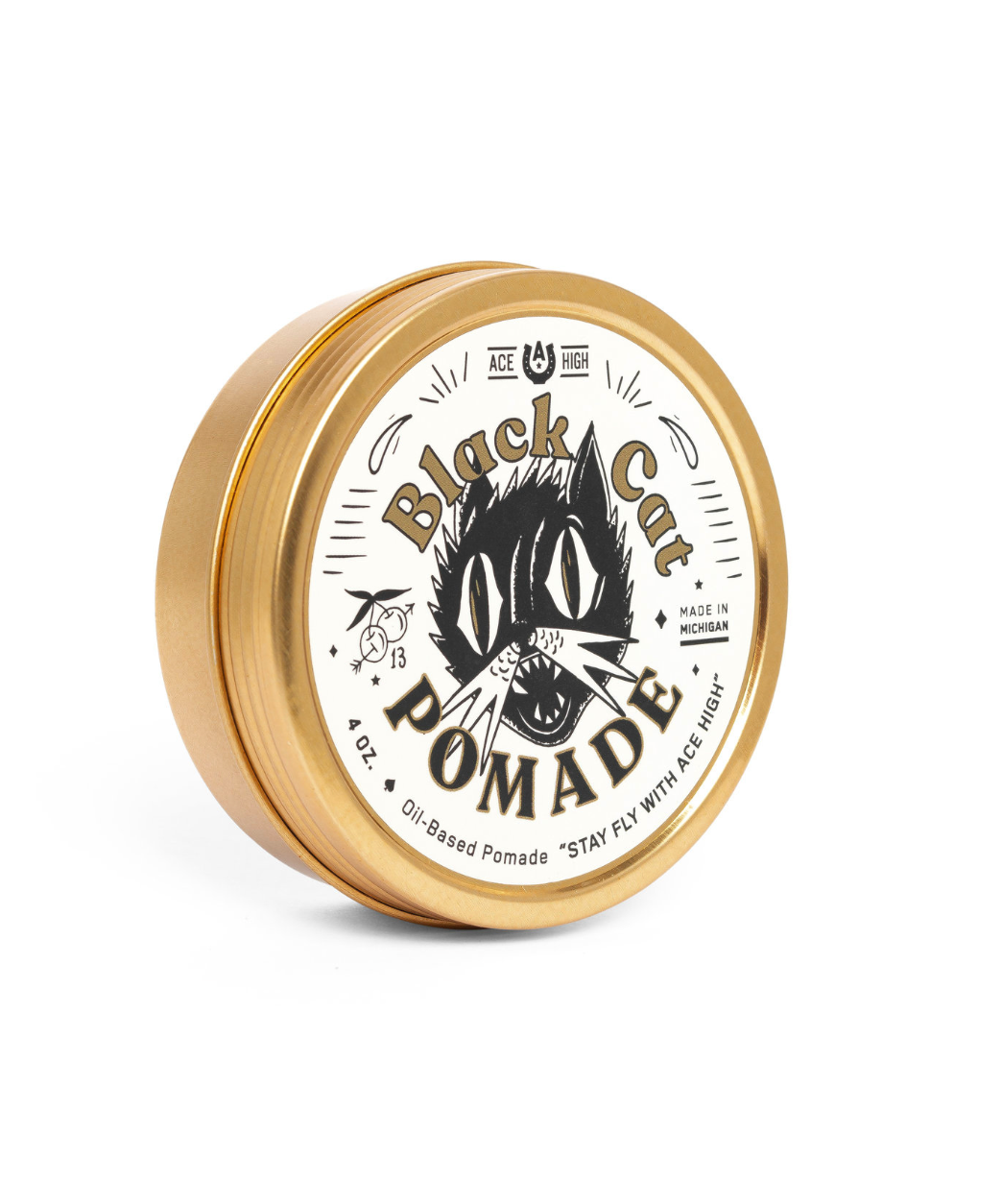 Black Cat Pomade Tin