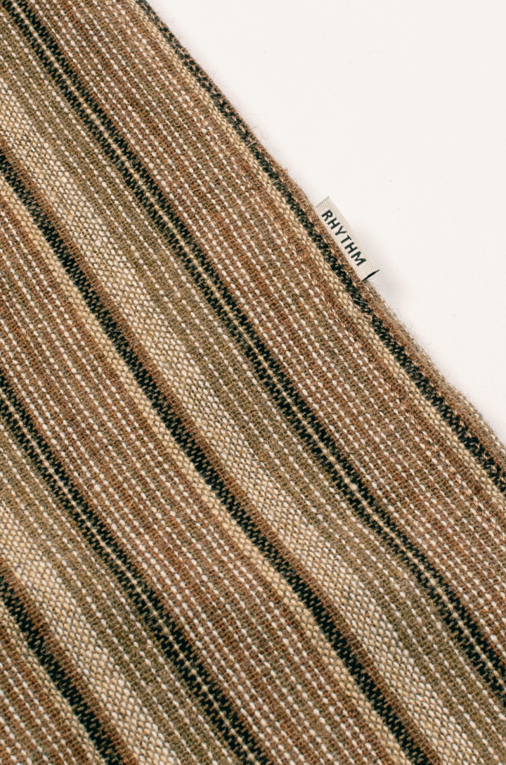 Striped L/S Flannel - Cedar