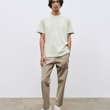 Relaxed Pants - Dark Beige
