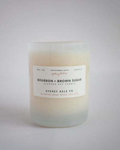Bourbon + Brown Sugar 14oz. Candle, Sydney Hale Co., - Frances Jaye