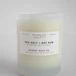Sea Salt + Bay Rum 14oz. Candle, Sydney Hale Co., - Frances Jaye