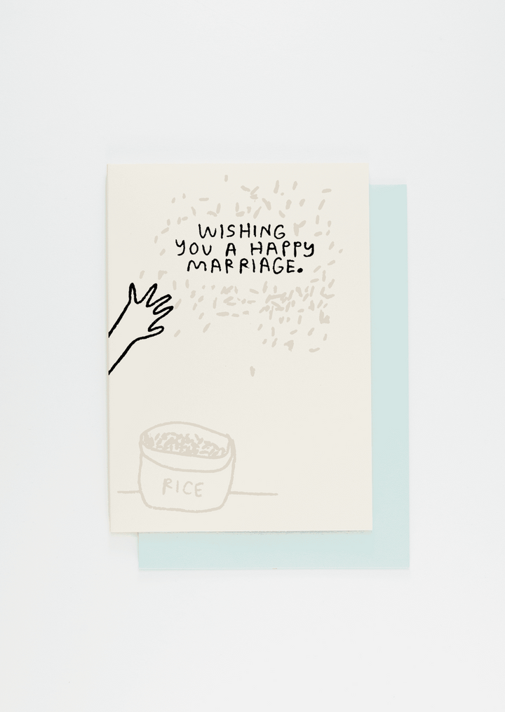 Rice Greeting Card