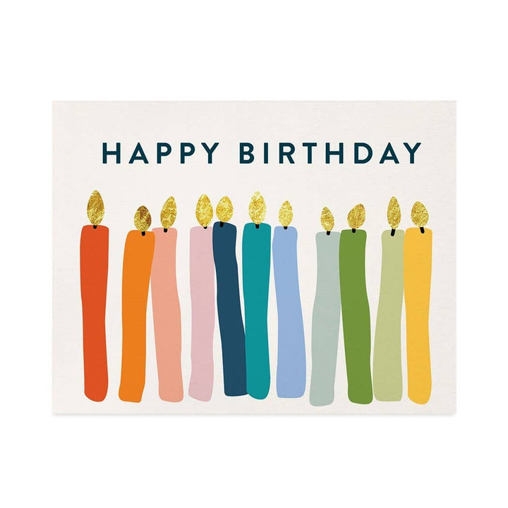 Birthday Candles - Birthday Card