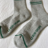 Boyfriend Socks - Lt Grey